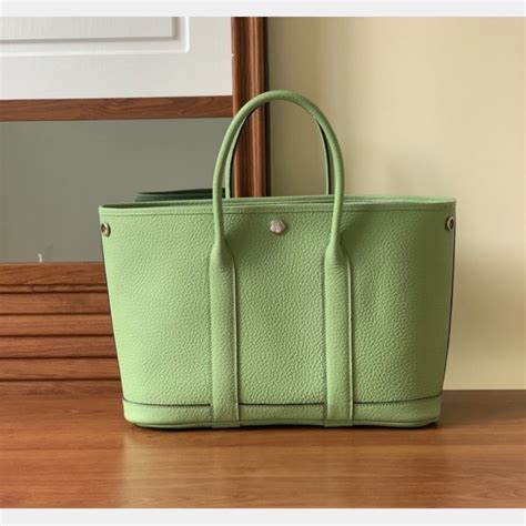 faux hermes garden party tote